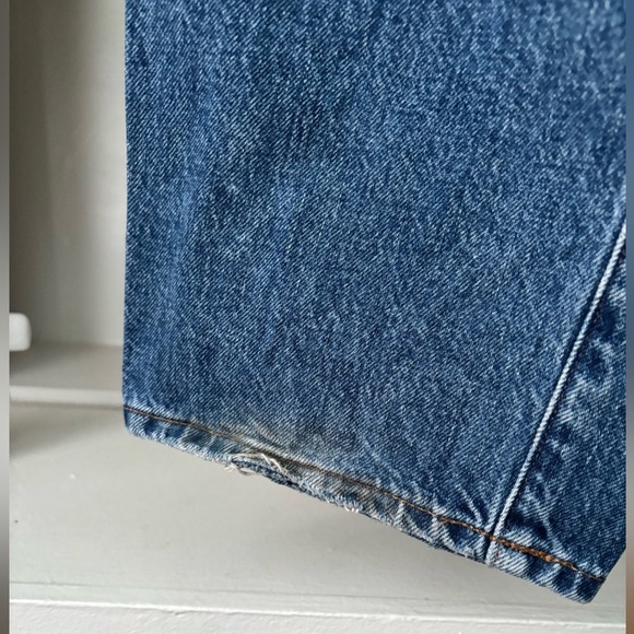 Madewell Low Slung Straight Jeans Size 23 - Picture 8 of 10